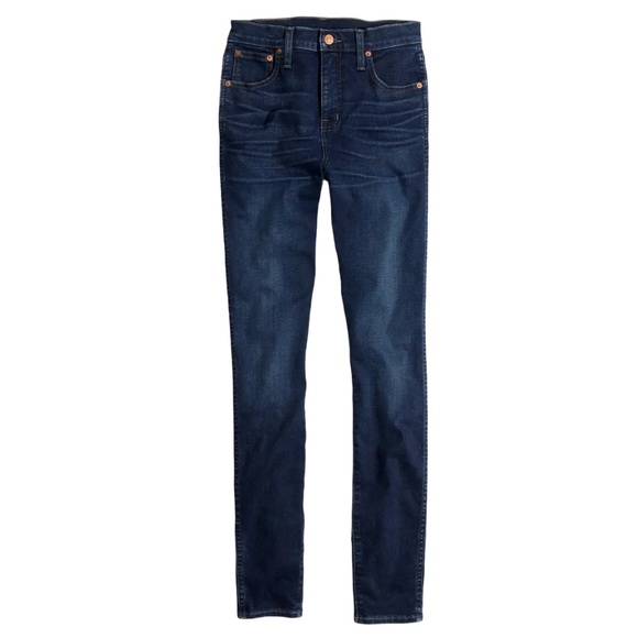 Madewell 10" High Rise Skinny Jeans 31 💟 - Picture 8 of 9